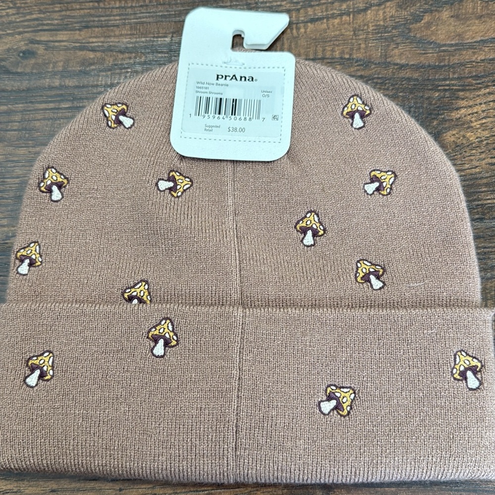 Prana, NWT, mushroom beanie. - Picture 4 of 4